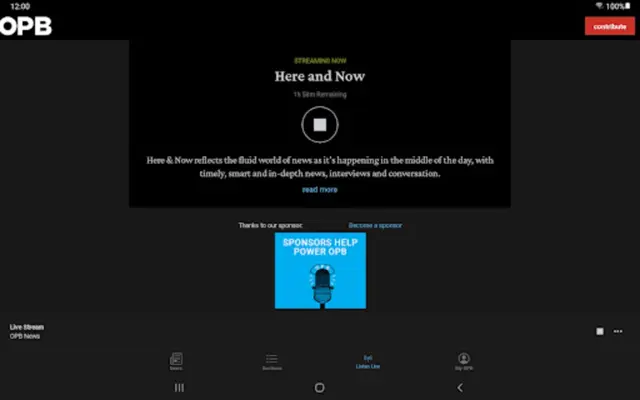 OPB News android App screenshot 1
