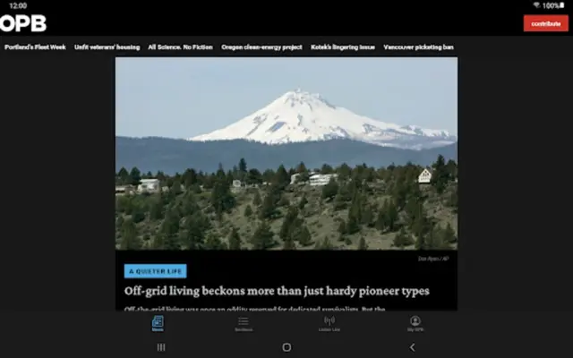 OPB News android App screenshot 2